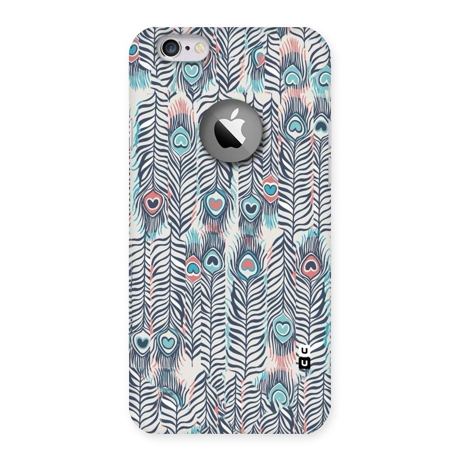 Feather Art Back Case for iPhone 6 Logo Cut