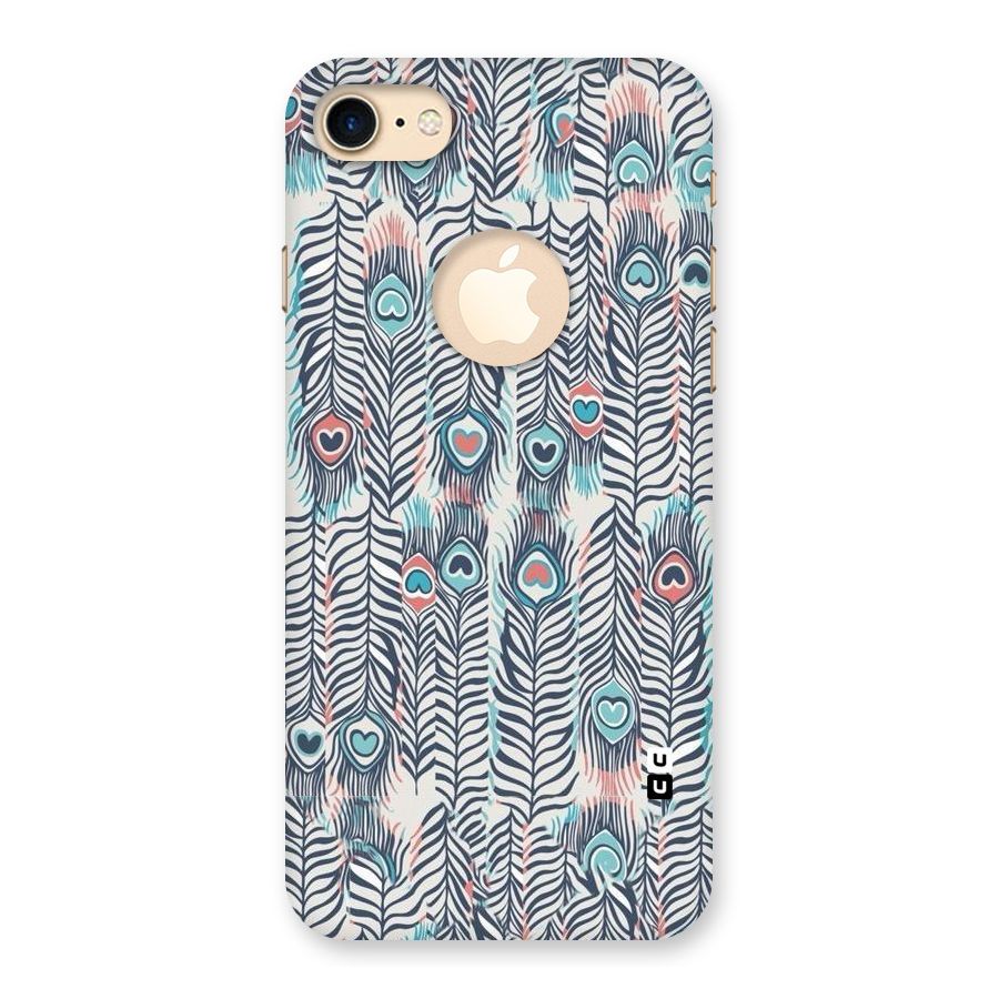 Feather Art Back Case for iPhone 7 Logo Cut