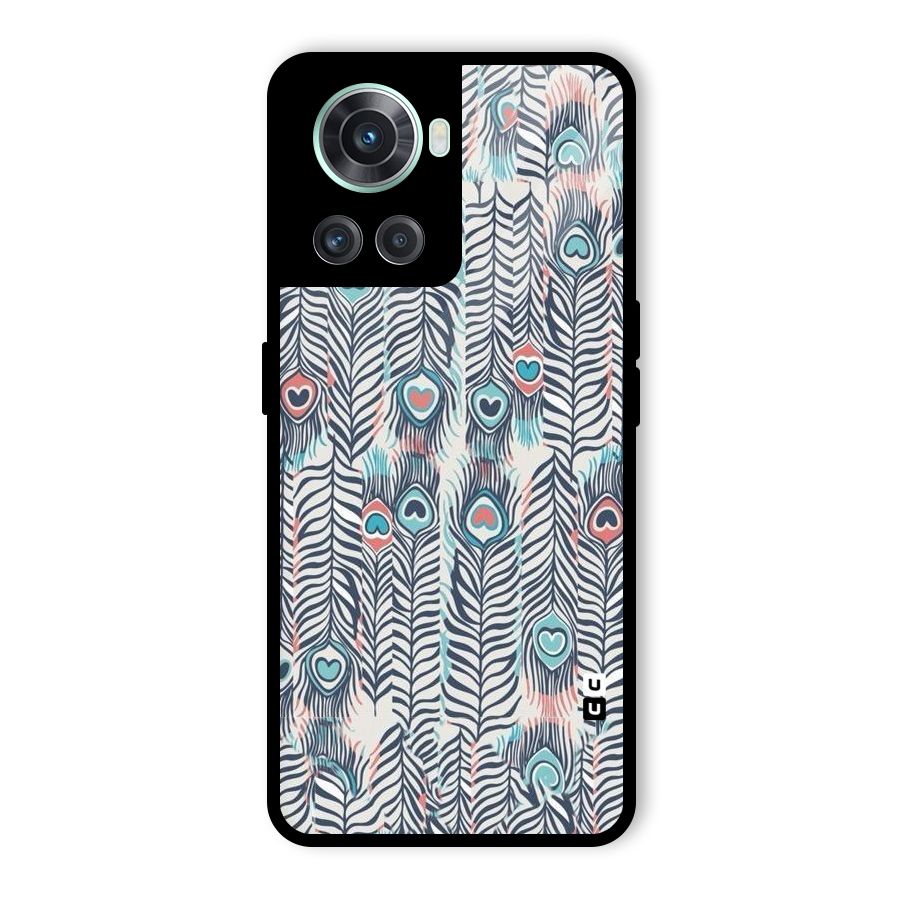 Feather Art Glass Back Case for OnePlus 10R