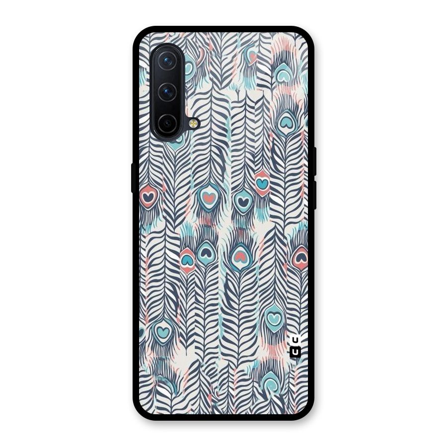 Feather Art Glass Back Case for OnePlus Nord CE 5G