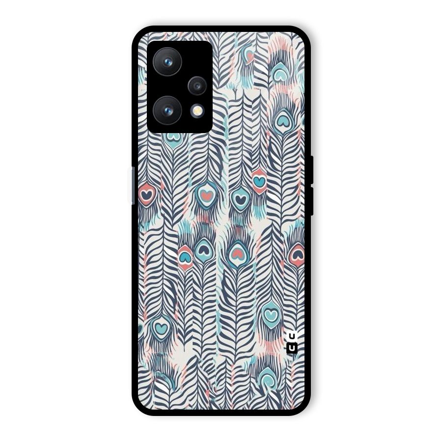 Feather Art Glass Back Case for Realme 9 Pro 5G