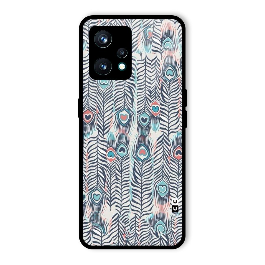 Feather Art Glass Back Case for Realme 9 Pro Plus 5G
