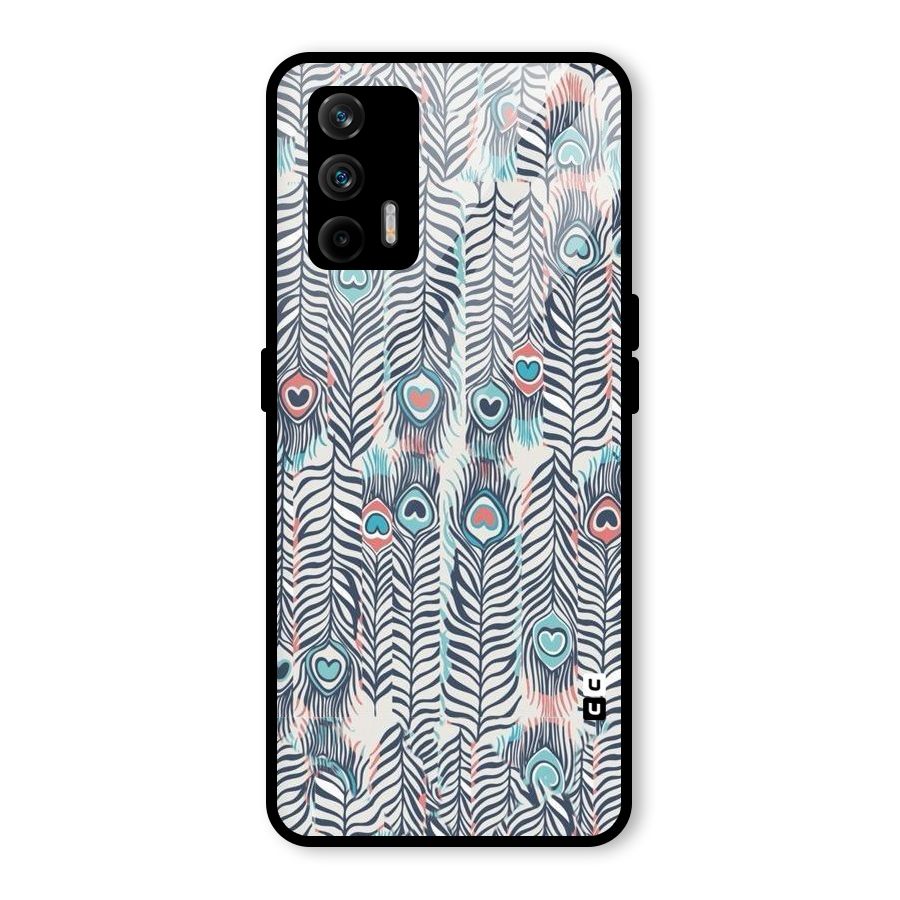 Feather Art Glass Back Case for Realme GT 5G