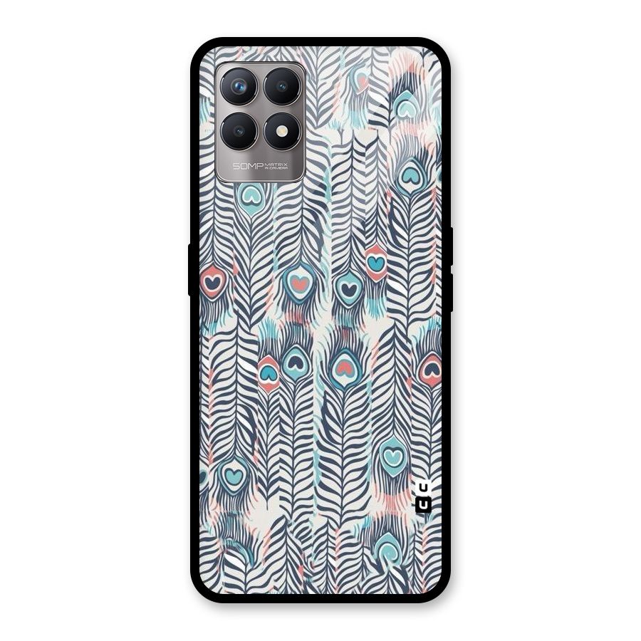Feather Art Glass Back Case for Realme Narzo 50