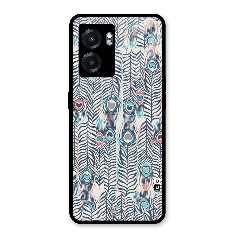 Feather Art Glass Back Case for Realme Narzo 50 5G
