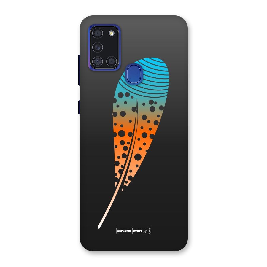 Feather Back Case for Galaxy A21s