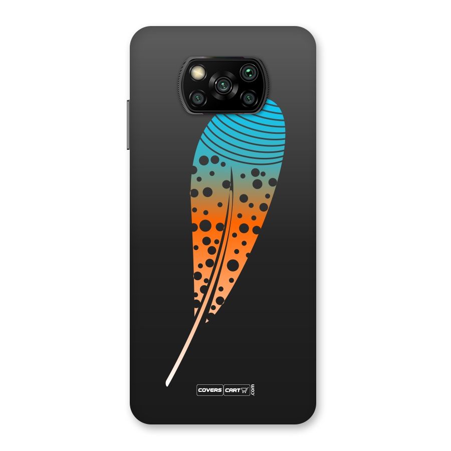 Feather Back Case for Poco X3