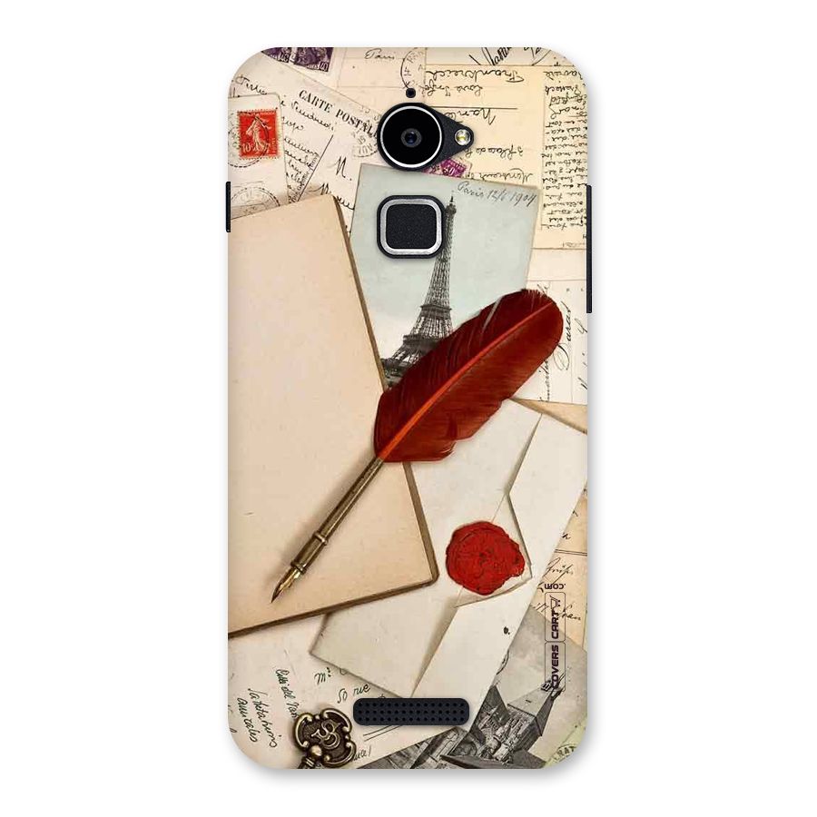 Feather Beauty Back Case for Coolpad Note 3 Lite