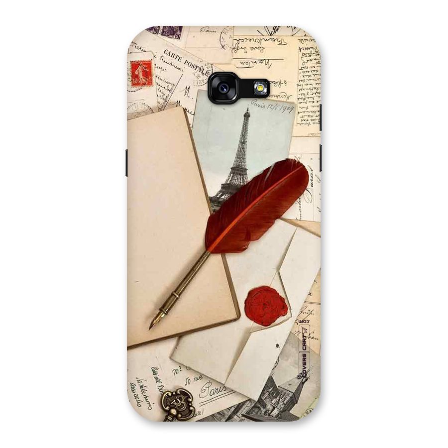 Feather Beauty Back Case for Galaxy A5 2017