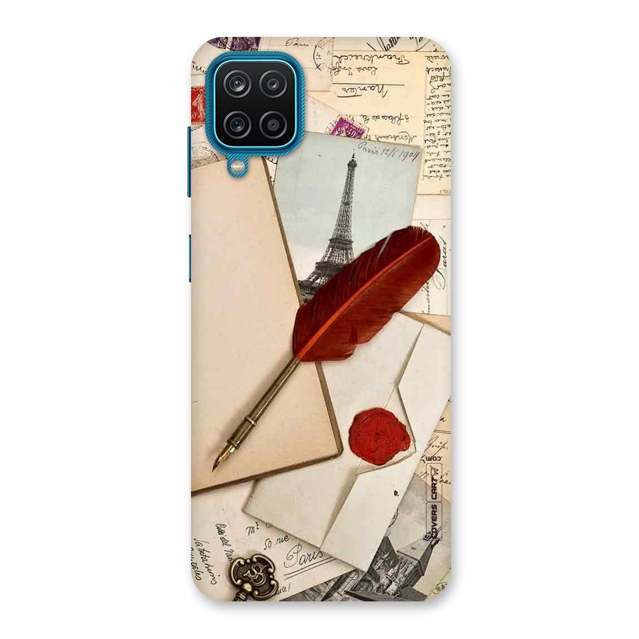 Feather Beauty Back Case for Galaxy F12