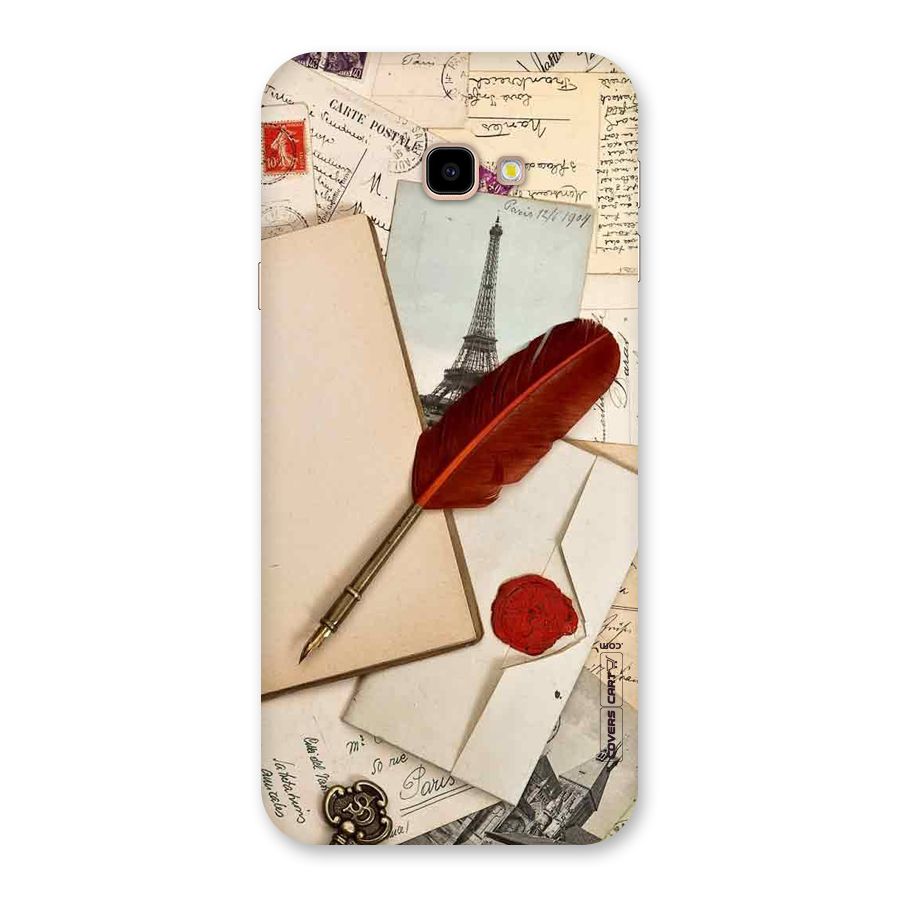 Feather Beauty Back Case for Galaxy J4 Plus
