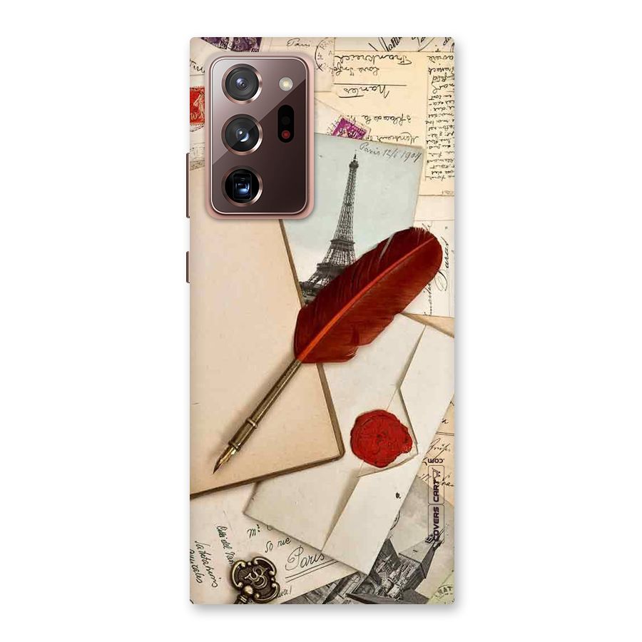 Feather Beauty Back Case for Galaxy Note 20 Ultra