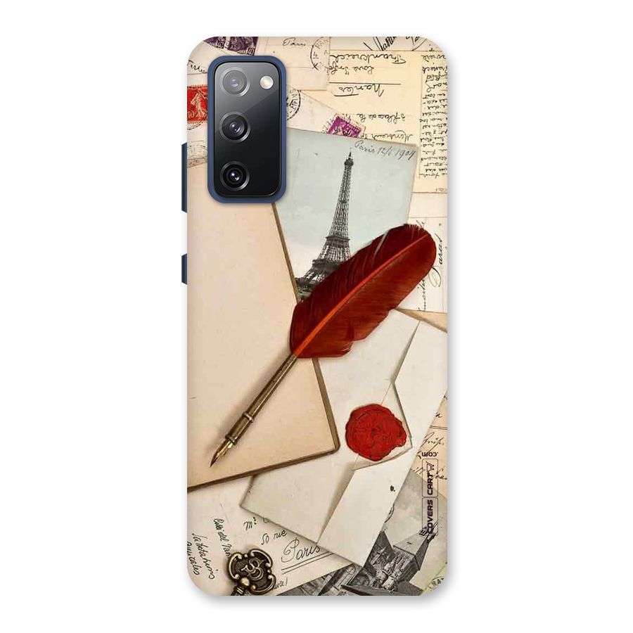 Feather Beauty Back Case for Galaxy S20 FE