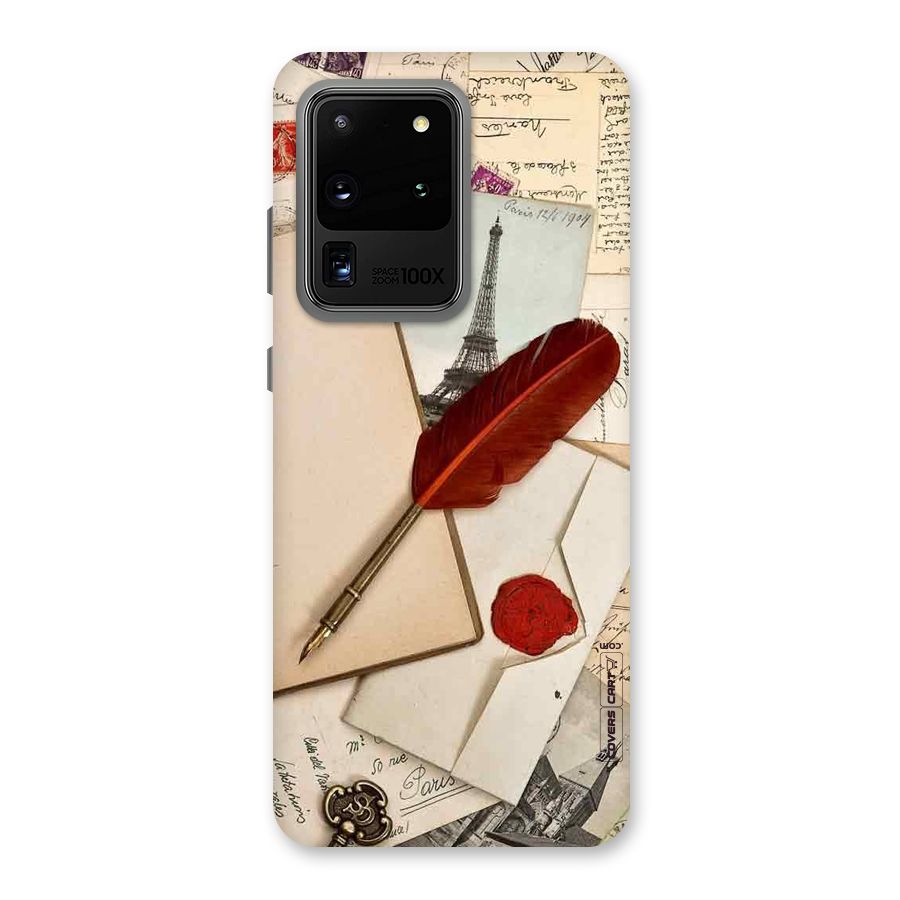 Feather Beauty Back Case for Galaxy S20 Ultra