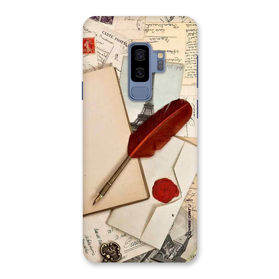 Feather Beauty Back Case for Galaxy S9 Plus