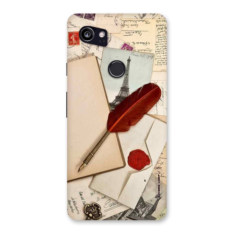 Feather Beauty Back Case for Google Pixel 2 XL