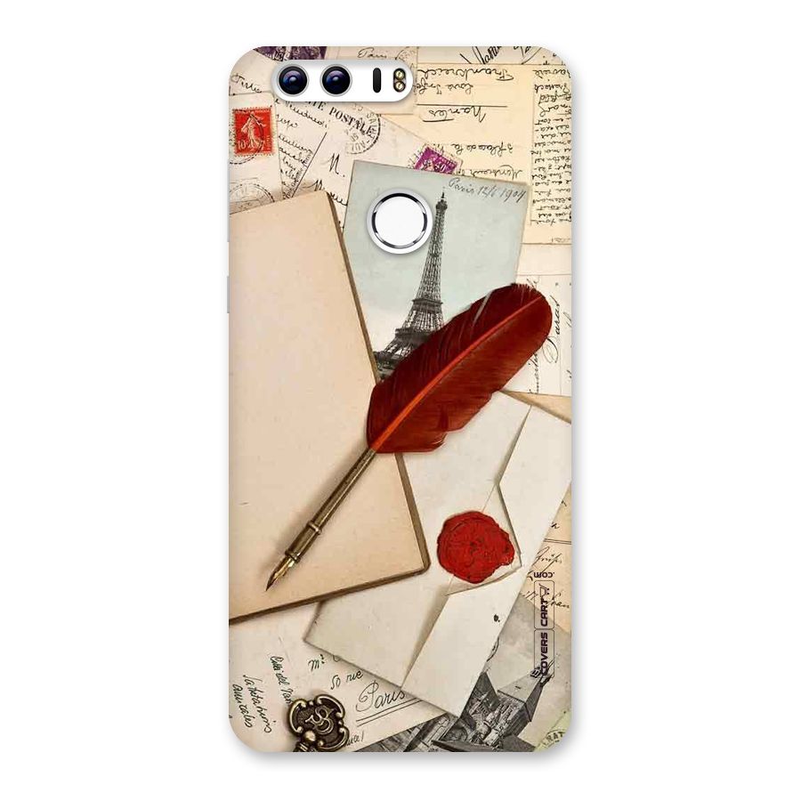 Feather Beauty Back Case for Honor 8