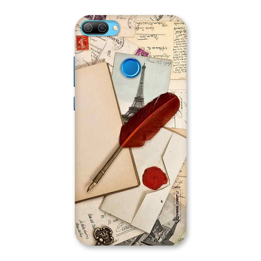 Feather Beauty Back Case for Honor 9N