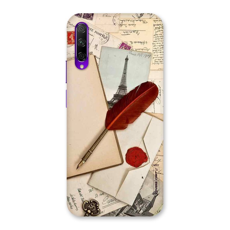 Feather Beauty Back Case for Honor 9X Pro