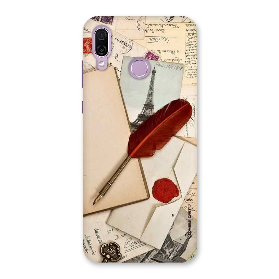 Feather Beauty Back Case for Honor Play
