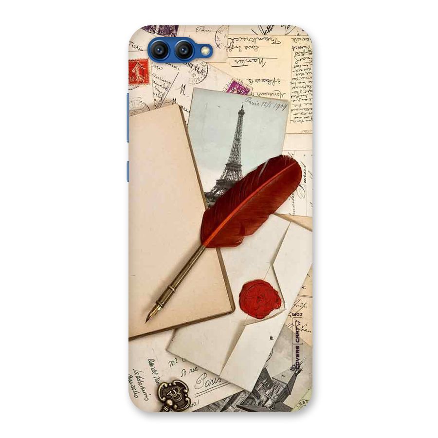 Feather Beauty Back Case for Honor View 10