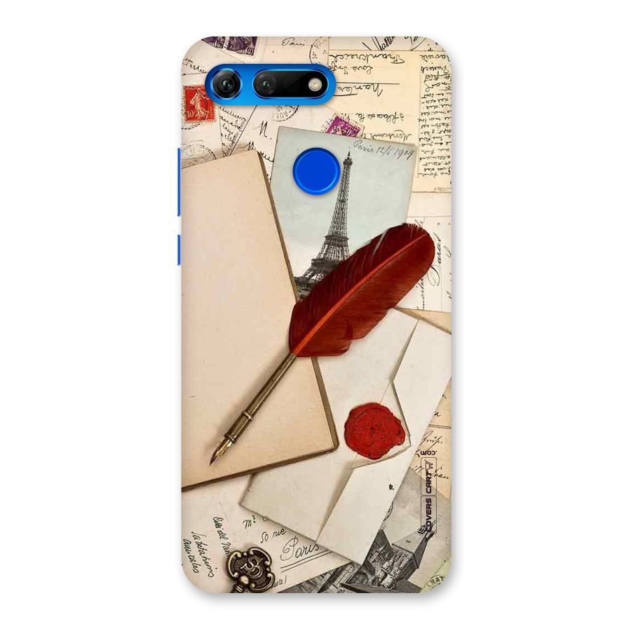 Feather Beauty Back Case for Honor View 20