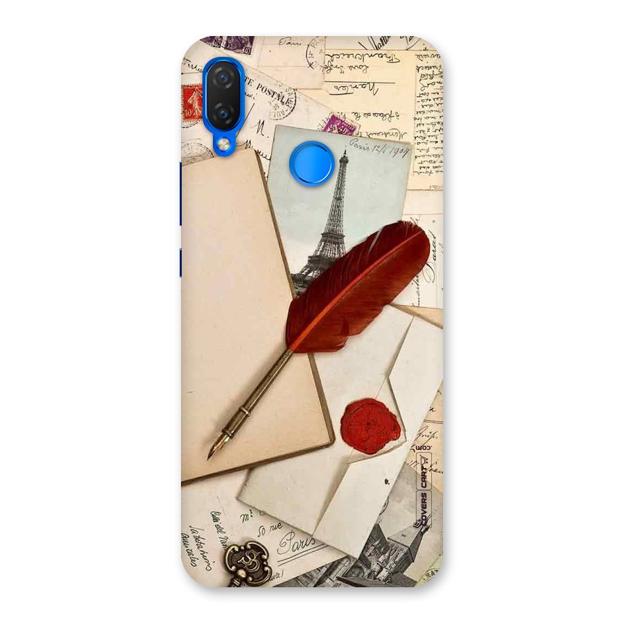 Feather Beauty Back Case for Huawei P Smart+
