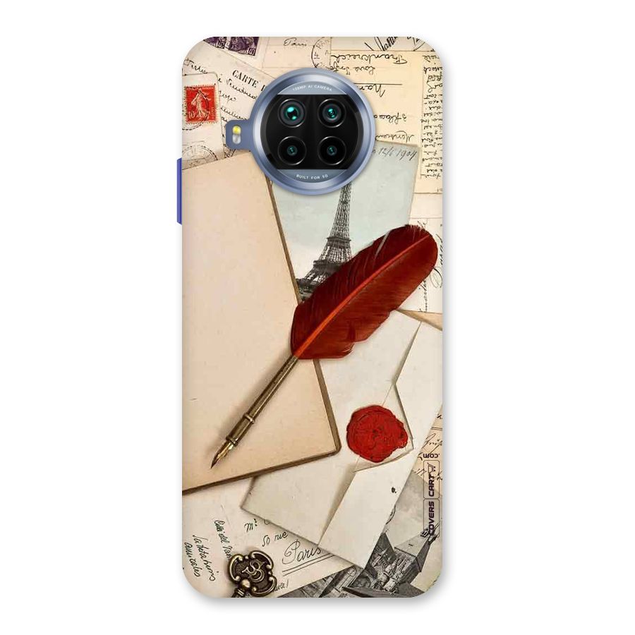 Feather Beauty Back Case for Mi 10i