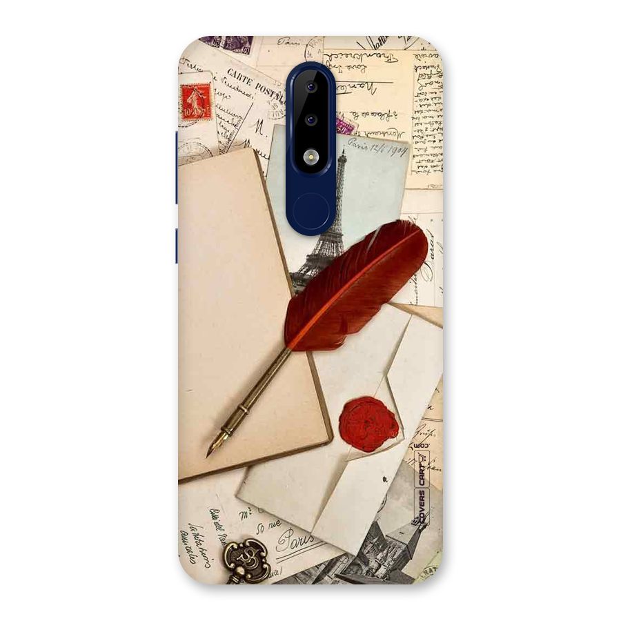 Feather Beauty Back Case for Nokia 5.1 Plus