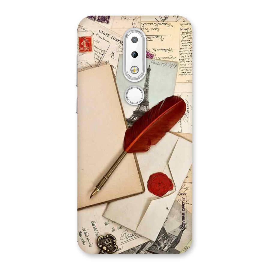 Feather Beauty Back Case for Nokia 6.1 Plus
