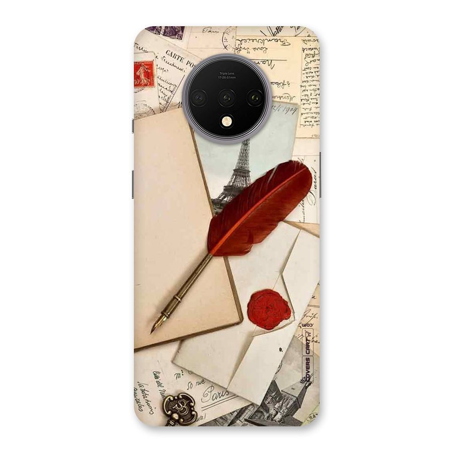 Feather Beauty Back Case for OnePlus 7T