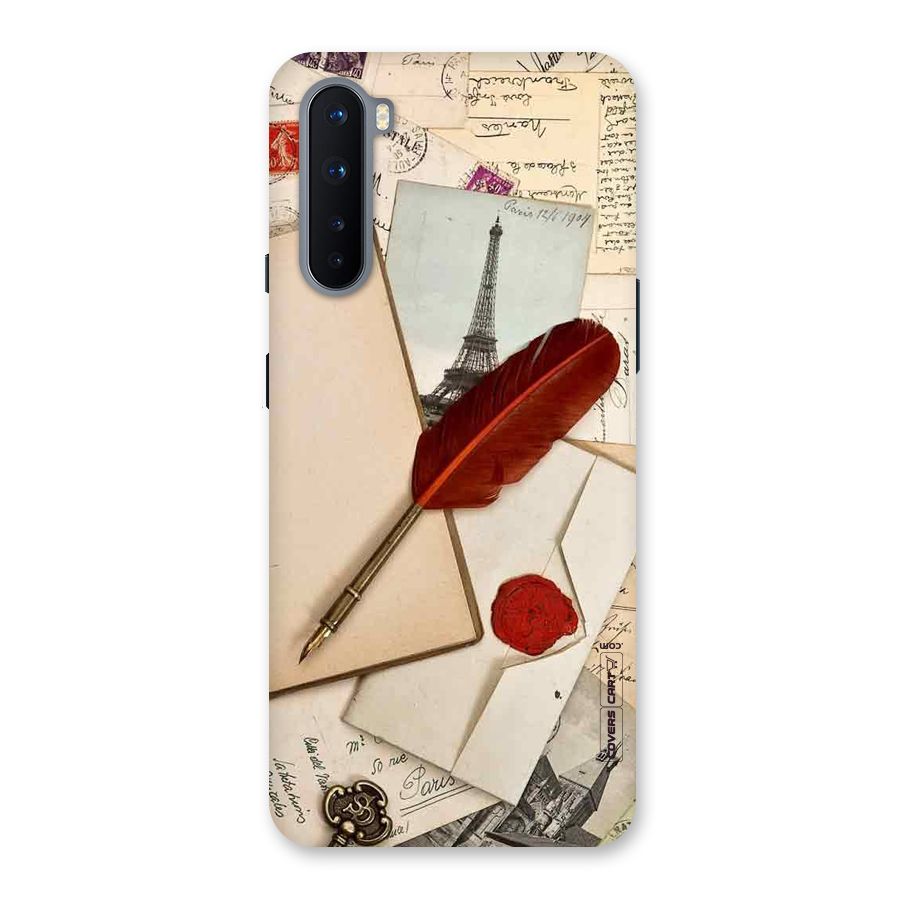 Feather Beauty Back Case for OnePlus Nord