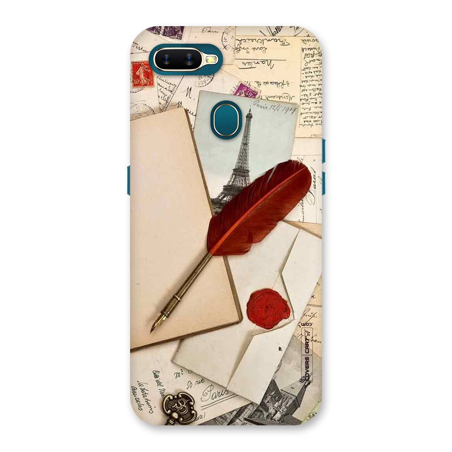 Feather Beauty Back Case for Oppo A11k