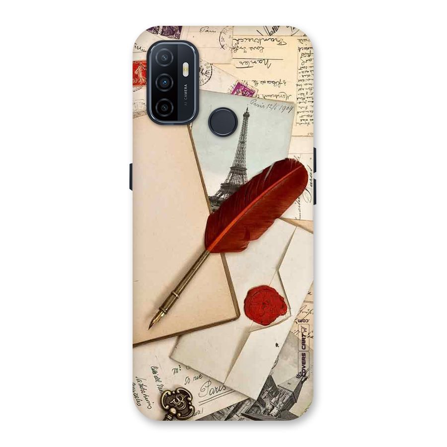 Feather Beauty Back Case for Oppo A32