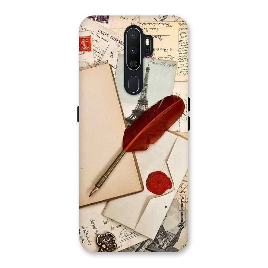 Feather Beauty Back Case for Oppo A5 (2020)