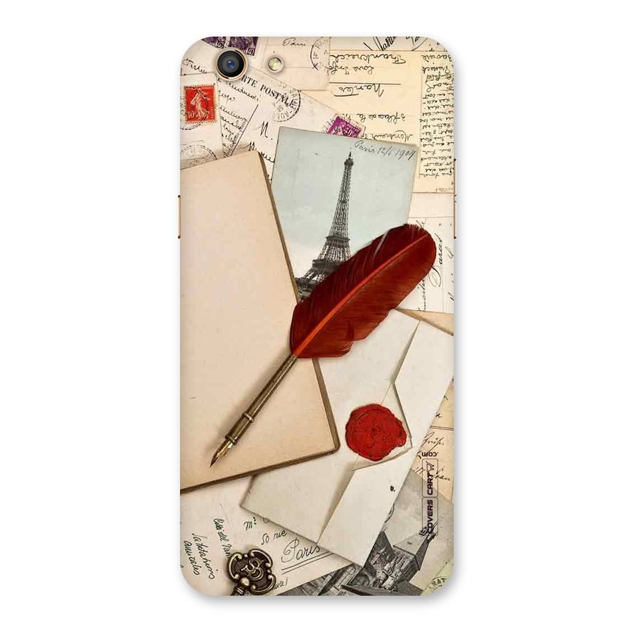 Feather Beauty Back Case for Oppo F3