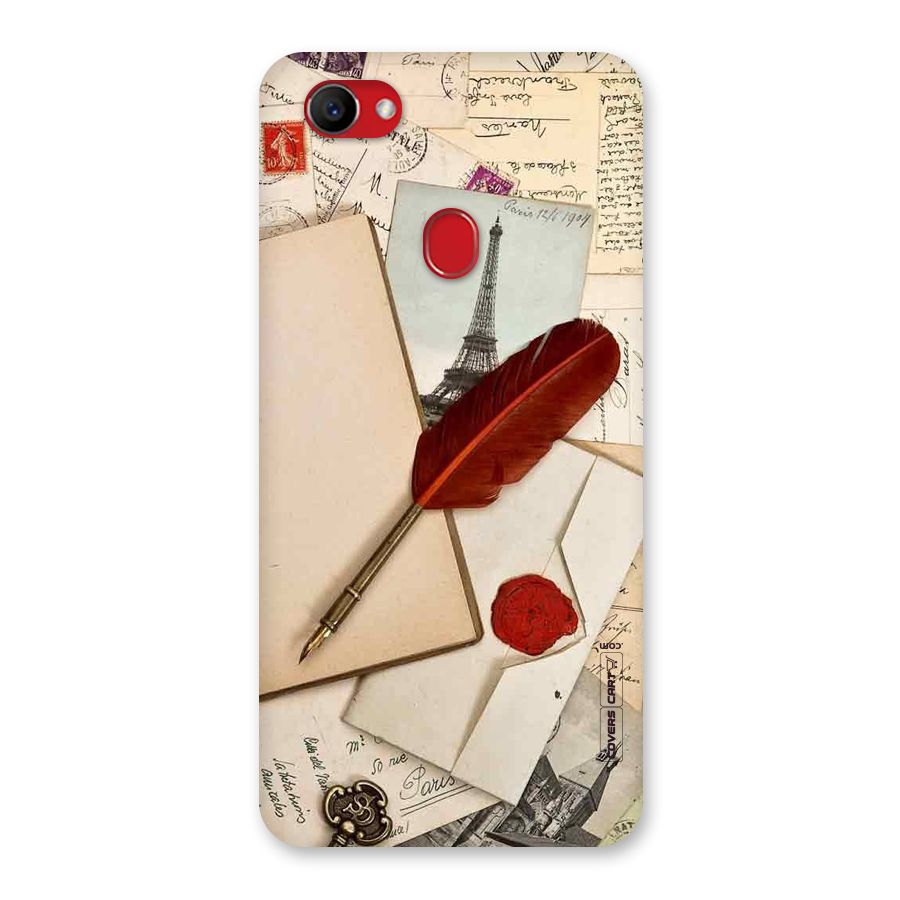 Feather Beauty Back Case for Oppo F7