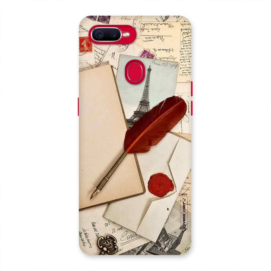 Feather Beauty Back Case for Oppo F9 Pro