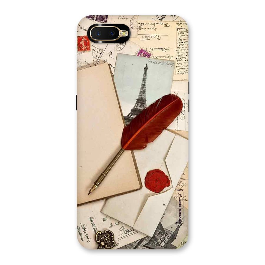Feather Beauty Back Case for Oppo K1