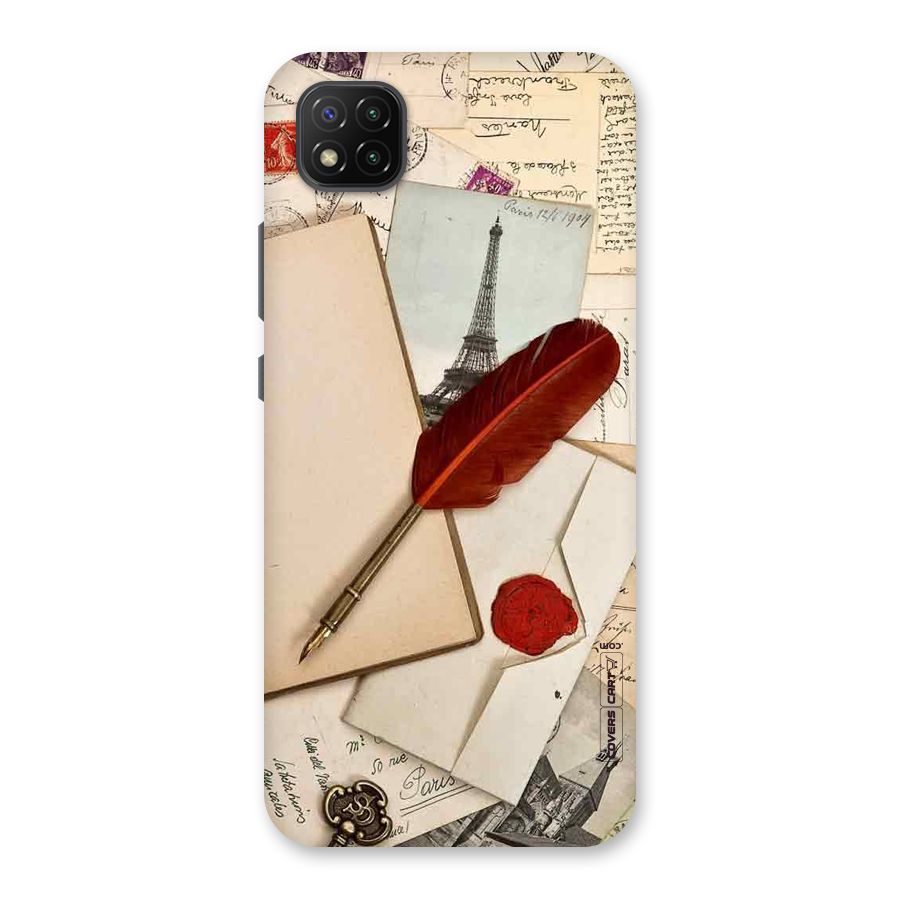 Feather Beauty Back Case for Poco C3