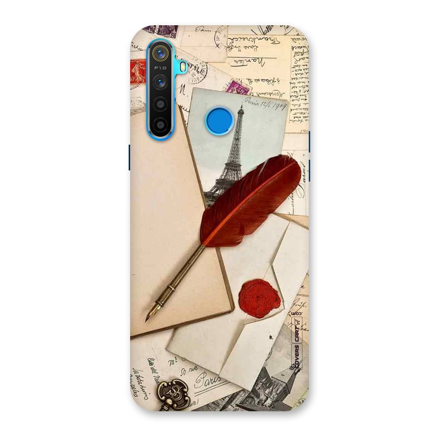 Feather Beauty Back Case for Realme 5