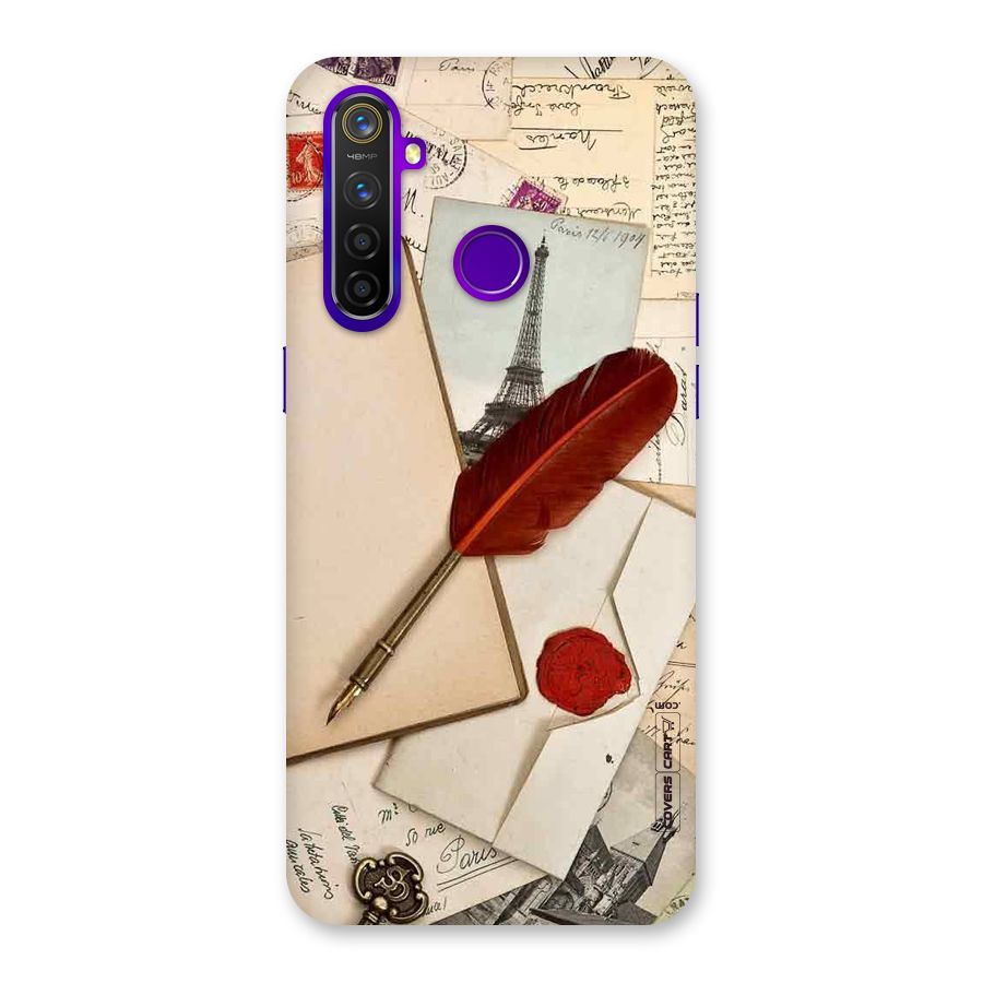 Feather Beauty Back Case for Realme 5 Pro