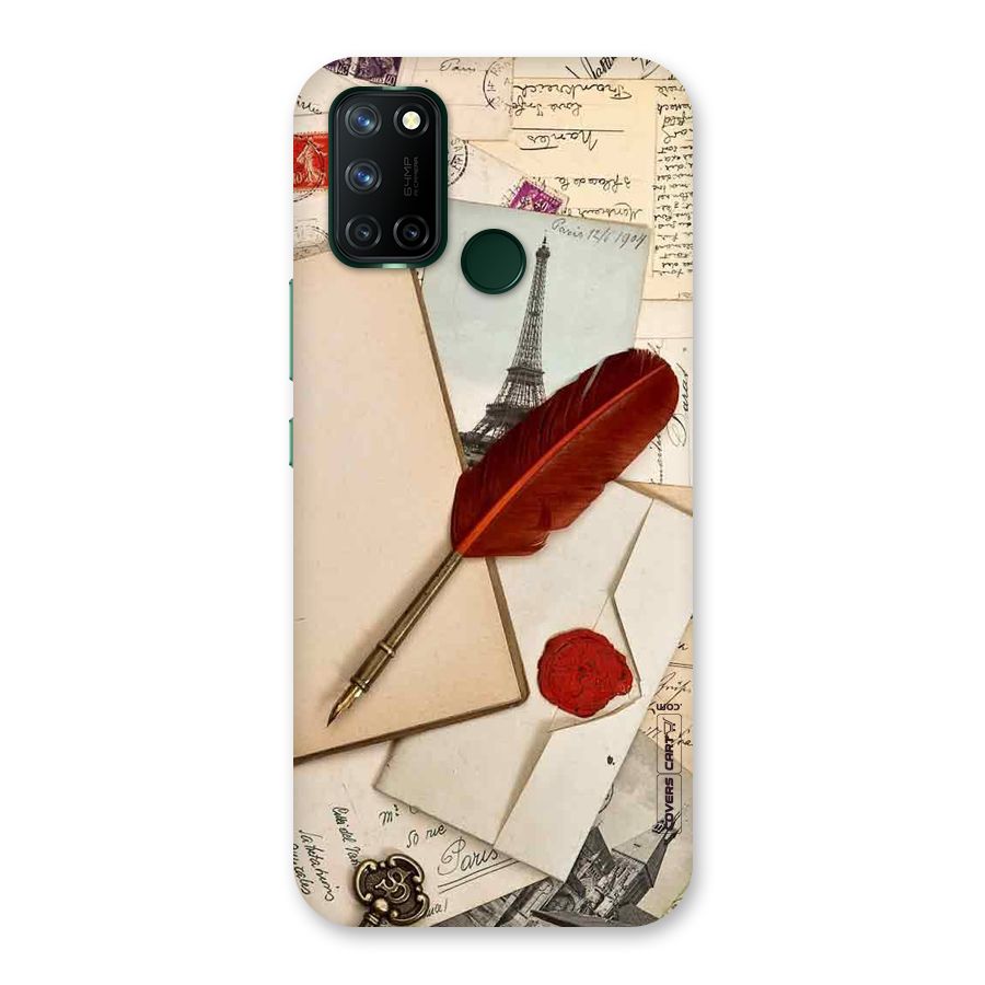 Feather Beauty Back Case for Realme 7i