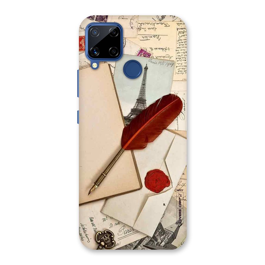 Feather Beauty Back Case for Realme C15