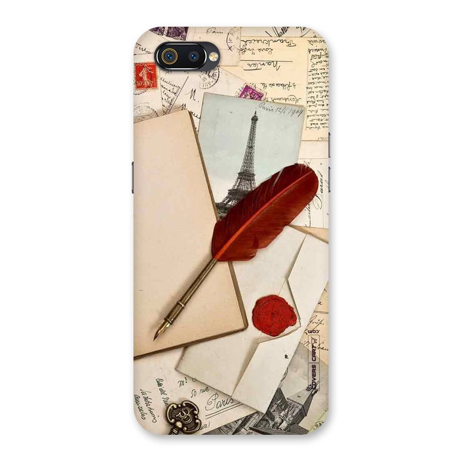 Feather Beauty Back Case for Realme C2
