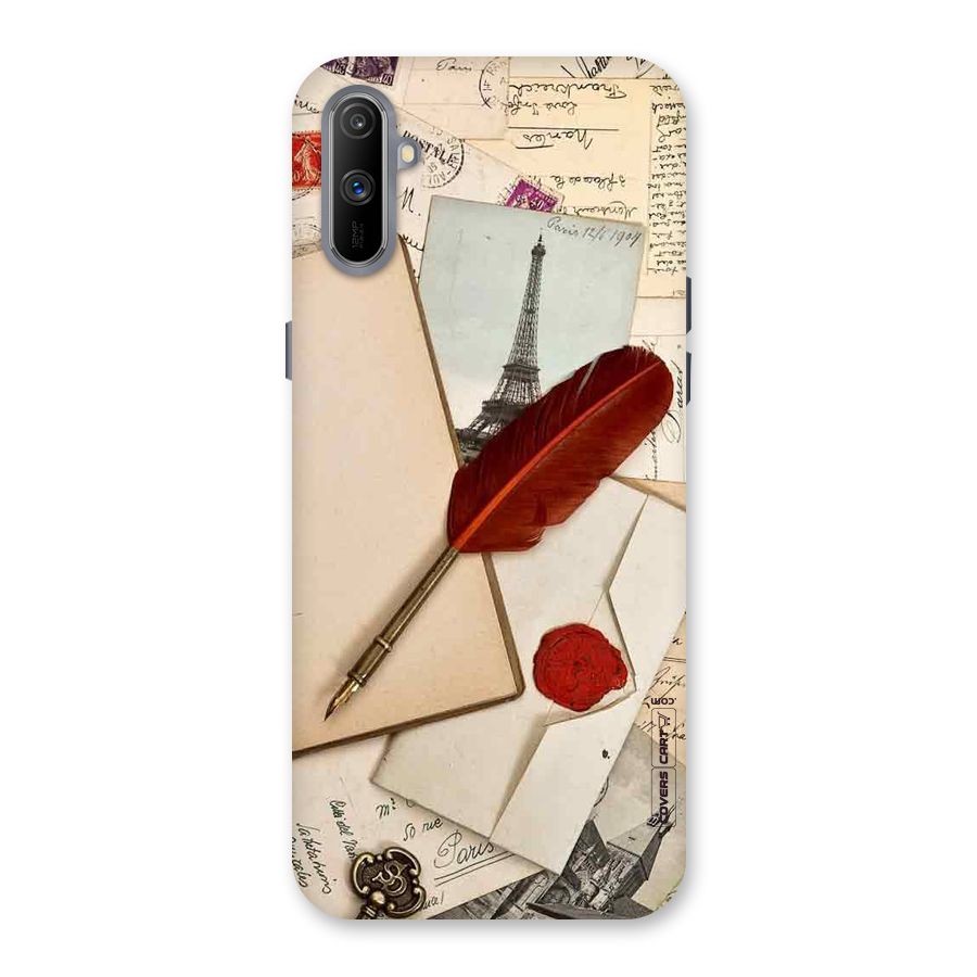 Feather Beauty Back Case for Realme C3