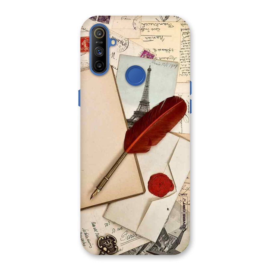 Feather Beauty Back Case for Realme Narzo 10A