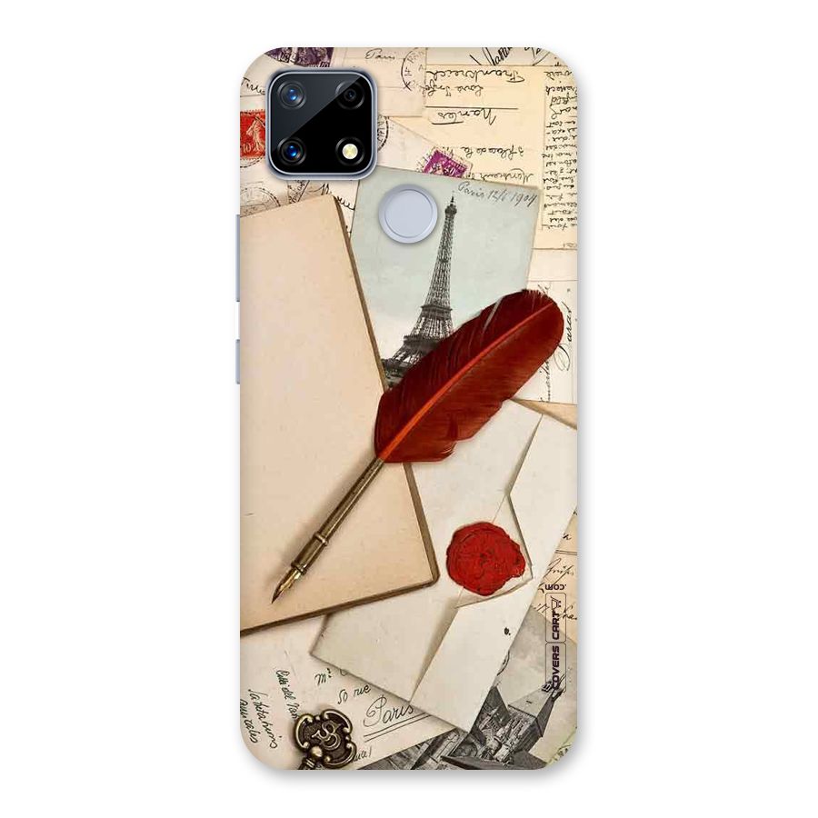 Feather Beauty Back Case for Realme Narzo 20