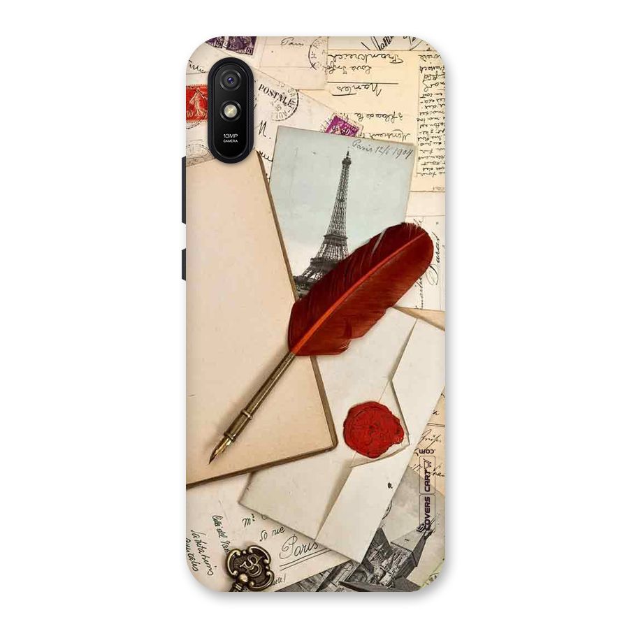 Feather Beauty Back Case for Redmi 9A