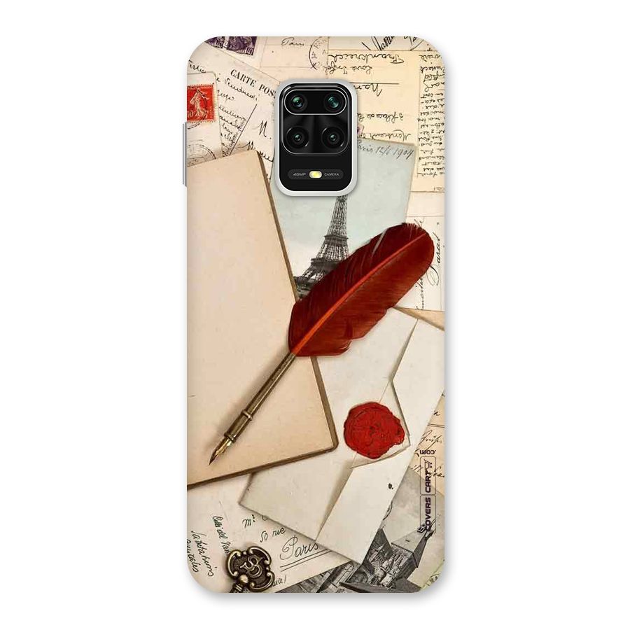 Feather Beauty Back Case for Redmi Note 9 Pro